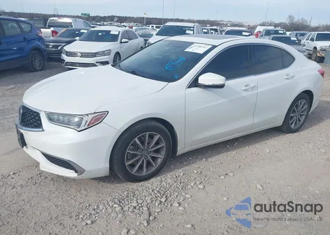 2018 Acura Tlx Tech Pkg from USA, damaged, VIN 19UUB1F54JA011150